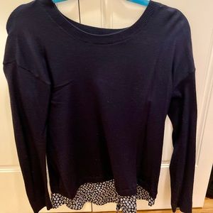 Navy Sweater